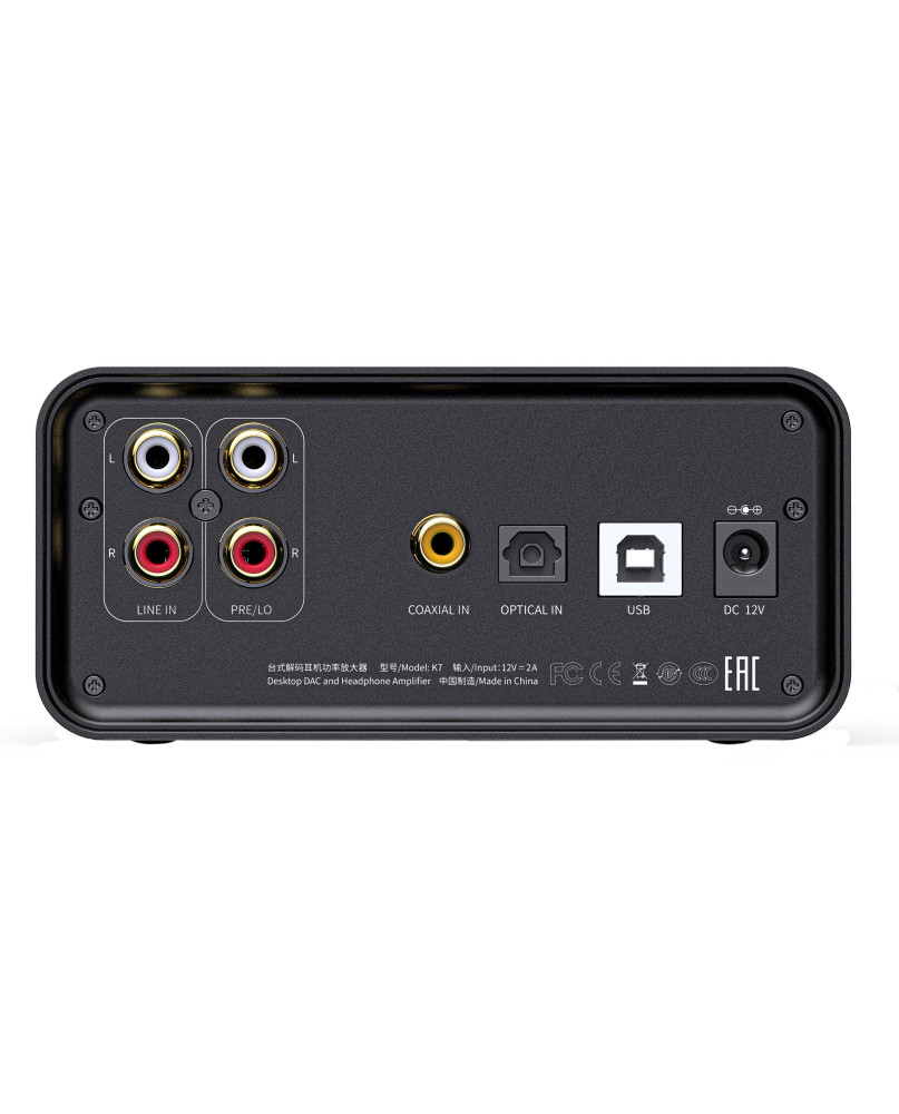 FiiO K7 Tam Dengeli HiFi DAC Kulaklık Amplifikatörü AK4493S*2