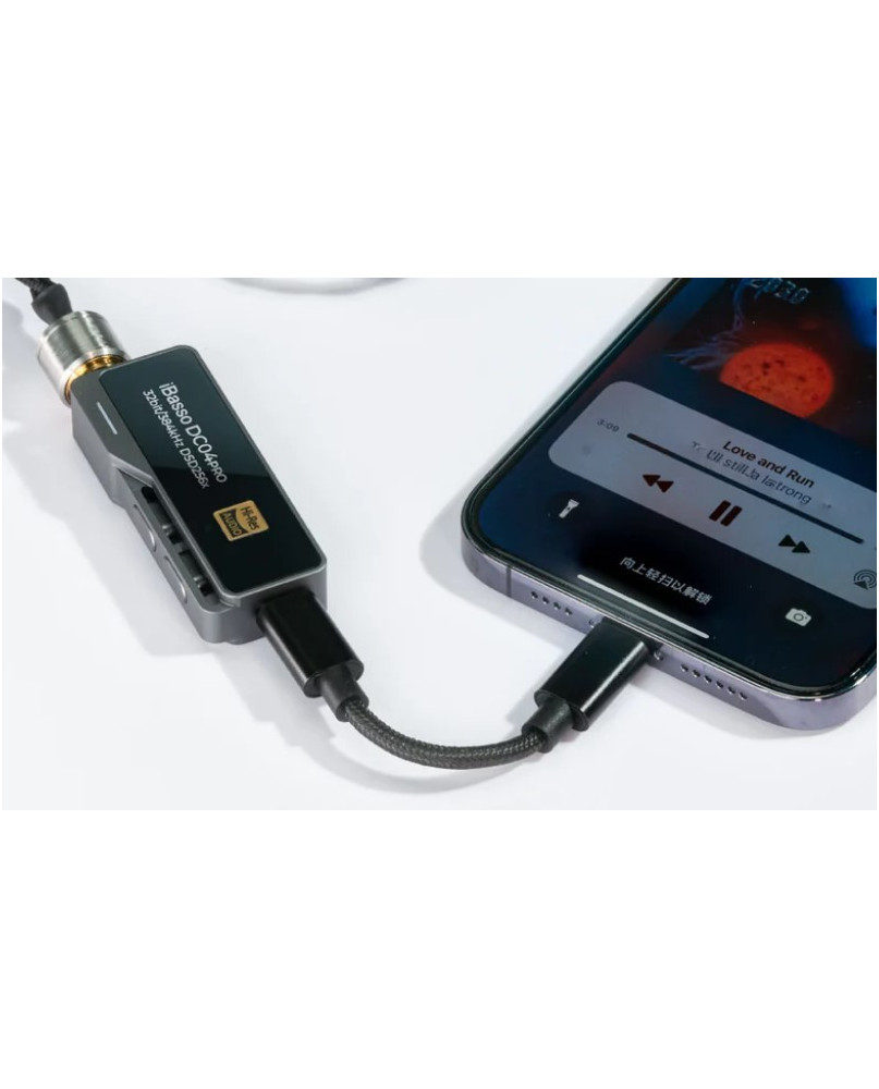 iBasso DC04 Pro CS43131 DAC Kod Çözücü Kulaklık AMP Tip-C - 3,5 mm