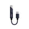 FiiO JadeAudio KA11 ( TYPE-C to 3.5 mm) USB DAC AMP (Black)