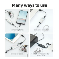 Fiio KA13 Taşınabilir USB Dac / Amp Silver