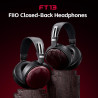 Fiio FT13 Closed-Back 32 Ohm Dynamic Kafaüstü Kulaklık (Black)
