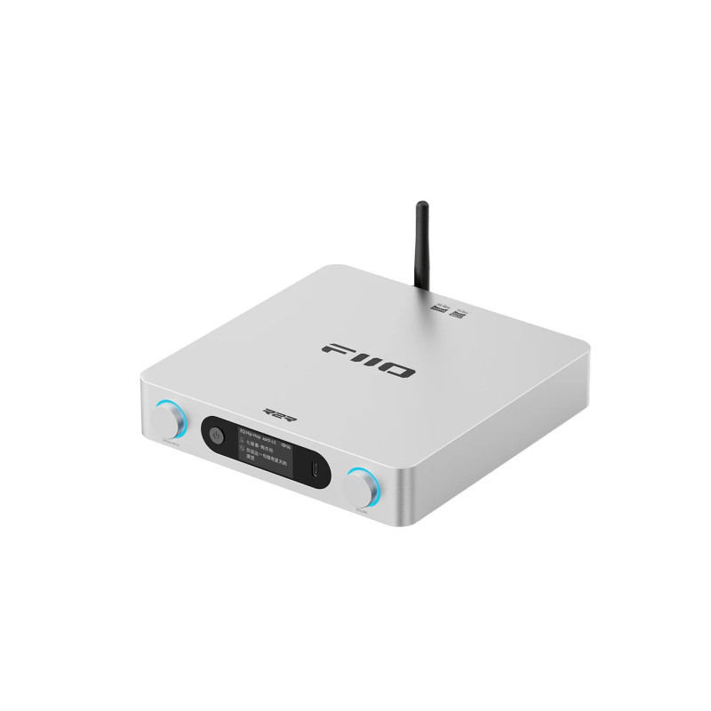 FiiO BR15 R2R High-Resolution Bluetooth Audio Receiver (Silver)