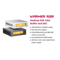 FiiO WARMER R2R Lambalı DAC/Amplifikatör (Black)