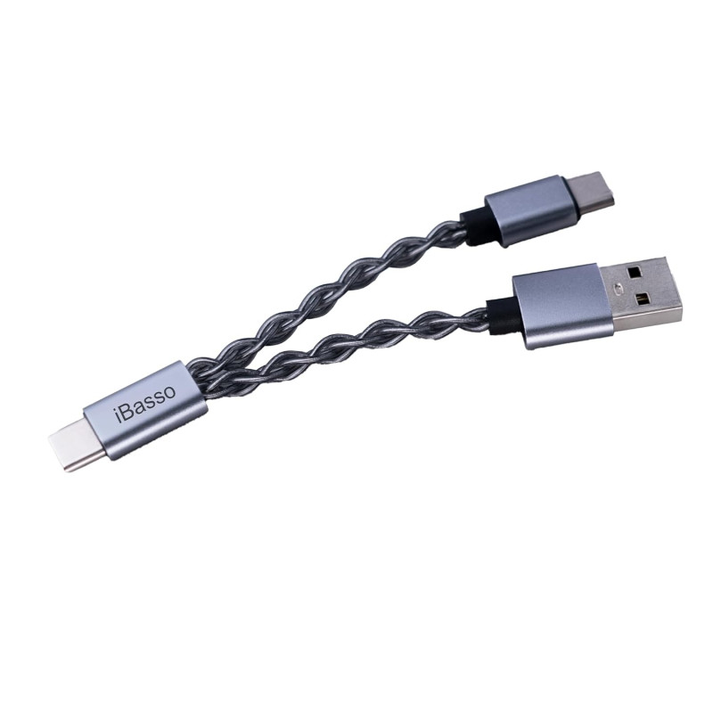 İBASSO CB19 - 2 adet USB Type-C fişi ve bir adet USB-A fişli güç konektörüne sahip OTG Y-veri kablosu