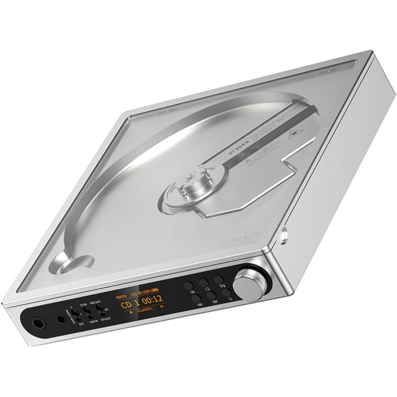 FiiO DM15 R2R Taşınabilir Stereo CD Çalar (silver)