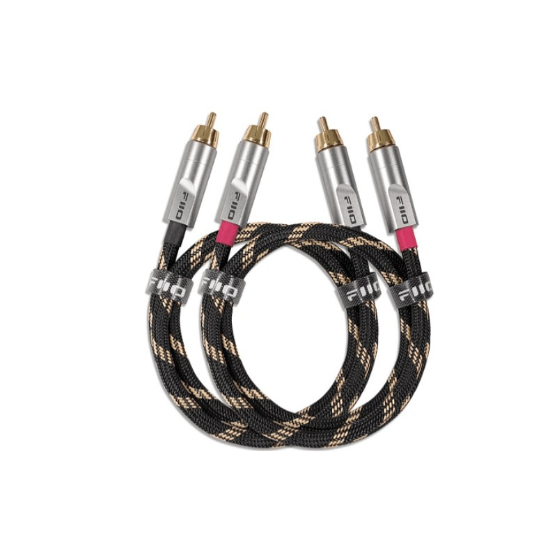 FiiO LR-RCA4L Ses Kablosu Siyah 1500mm Φ6.5mm
