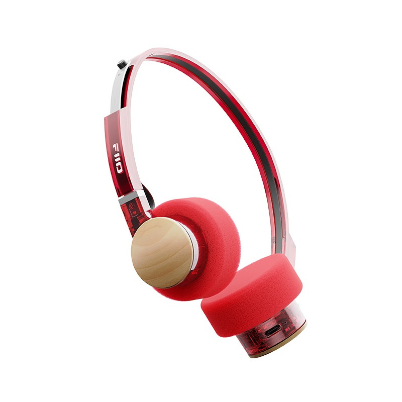 FiiO EH11 Kulak Üstü Bluetooth Kulaklık (Burgundy)
